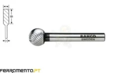 Fresa p/ Tupia 6mm Bahco HSSG-D0606M