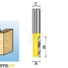 Fresa Recta 1 Navalha 4-8mm Makita D-10017