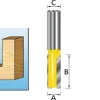 Fresa Recta 2 Navalhas 16-12mm Makita D-10425