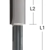 Fresa reta 2 fios, 6 x 14 x 51 x 19 mm Makita D-67773