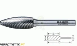 Fresa Rotativa Ø6mm Bahco H1025M06