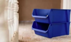 Gavetas Pequenas 1-21L Azul/Vermelho Stanley