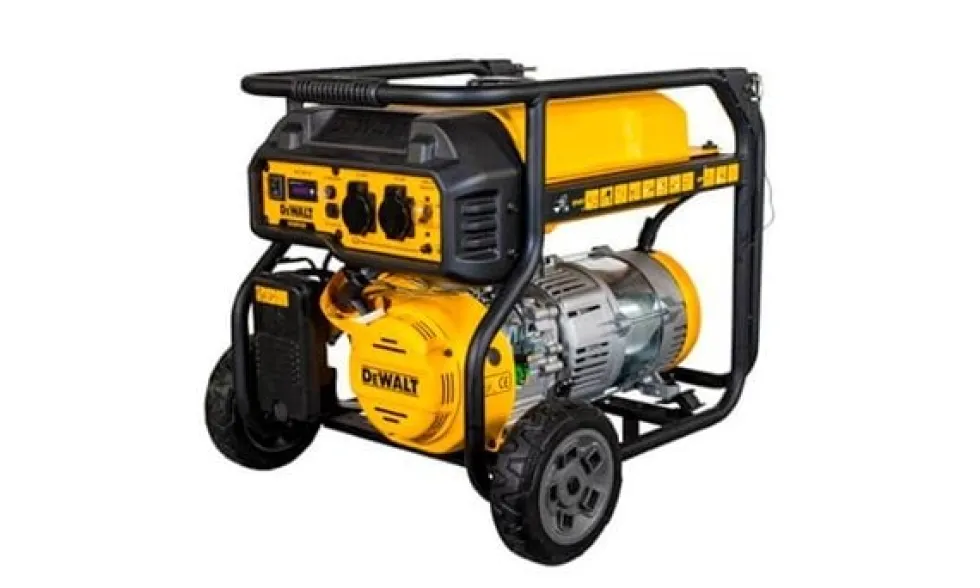 Gerador a Gasolina C/ Rodas 230V 6,5 kW Dewalt DXGNP65E