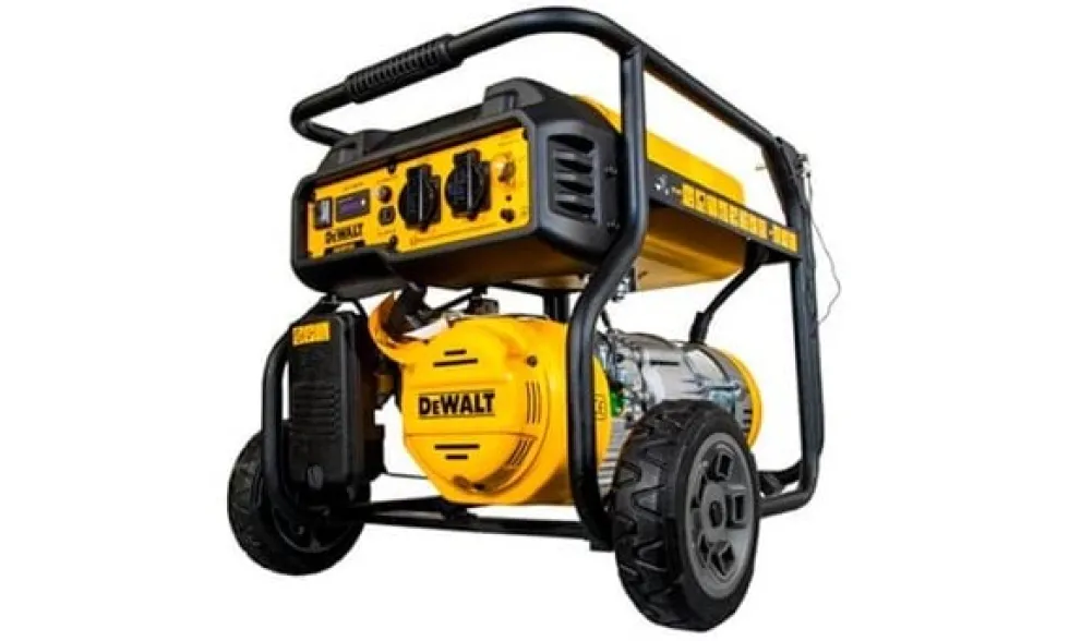 Gerador a Gasolina C/ Rodas 230V 6,5 kW Dewalt DXGNP65E