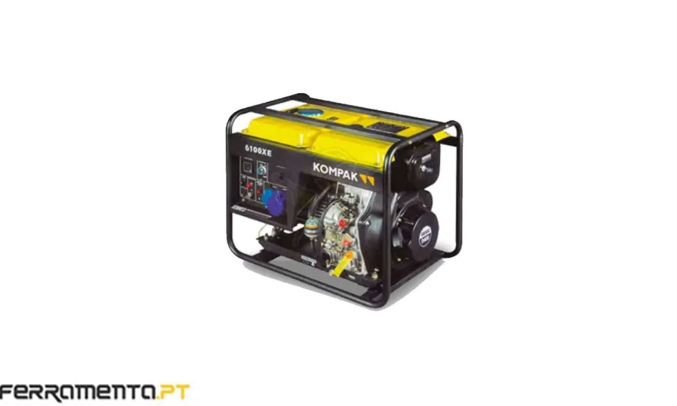 Gerador Diesel Monofásico 5 Kw Kompak K6100XE
