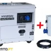 Gerador Diesel P/ Paineis Solares GT Power By Hyundai GTDHY6500SE-LRS