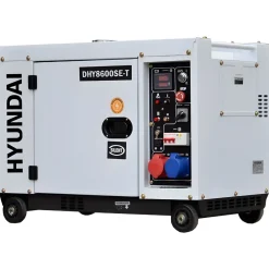 Gerador Diesel Silencioso 7,5 kVA Hyundai DHY8600SE-T