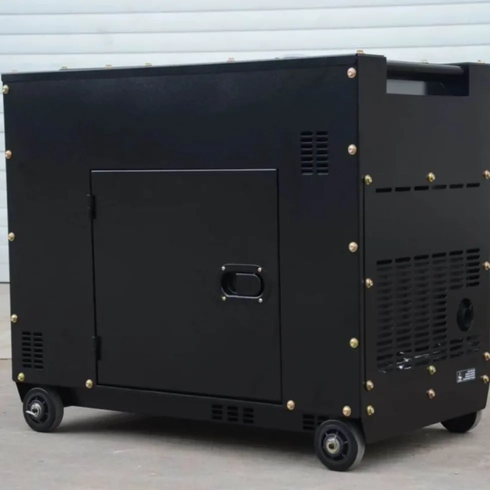 Gerador Diesel Silenc. 6,3 Kw 230 V Depósito 28L Kompak KD8000SE CAMO