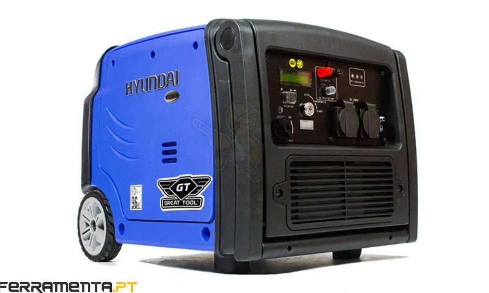 Gerador Gasolina Inverter 2,8 kW GT Power by Hyundai GTHY3200SEi
