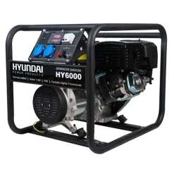 Gerador Gasolina Monofásico 4 kW Hyundai HY6000