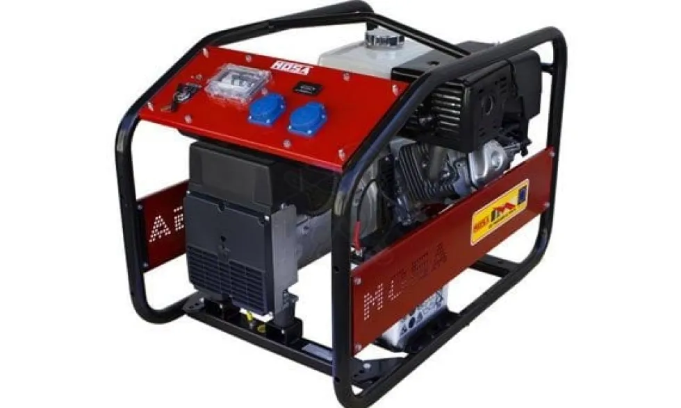 Gerador Gasolina Motor Honda 7 kVA MOSA GE-7500 MBH RENTAL