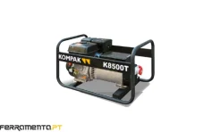Gerador Gasolina Trifásico Motor Honda Kompak K8500TX