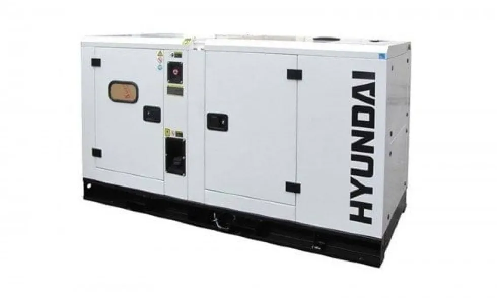 Gerador Industrial Trifásico 60 kVA Hyundai DHY66KSE