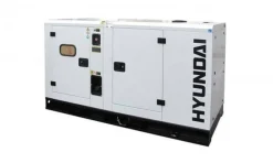 Gerador Industrial Trifásico 60 kVA Hyundai DHY 66 KSE