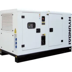 Gerador Industrial Trifásico 66 kVA Hyundai DHY 75 KSE