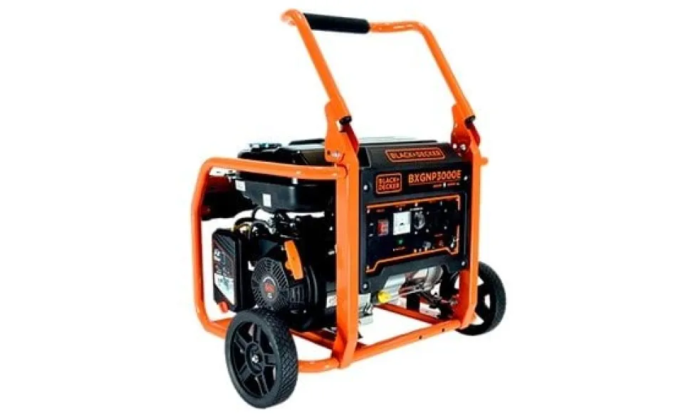Gerador Monofásico a Gasolina 3KW Black+Decker BXGNP3000E