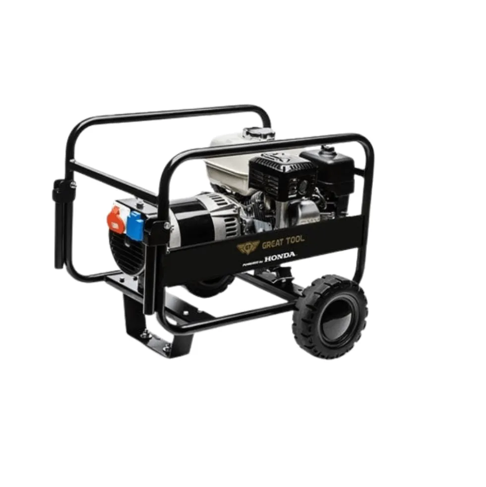 Gerador 400V 9,2 kVA C/ AVR Powered by HONDA Great Tool 8TFHAVR