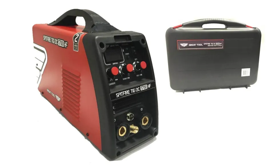 Great Tool Aparelho de Soldar Spitfire TIG DC 1700 HF