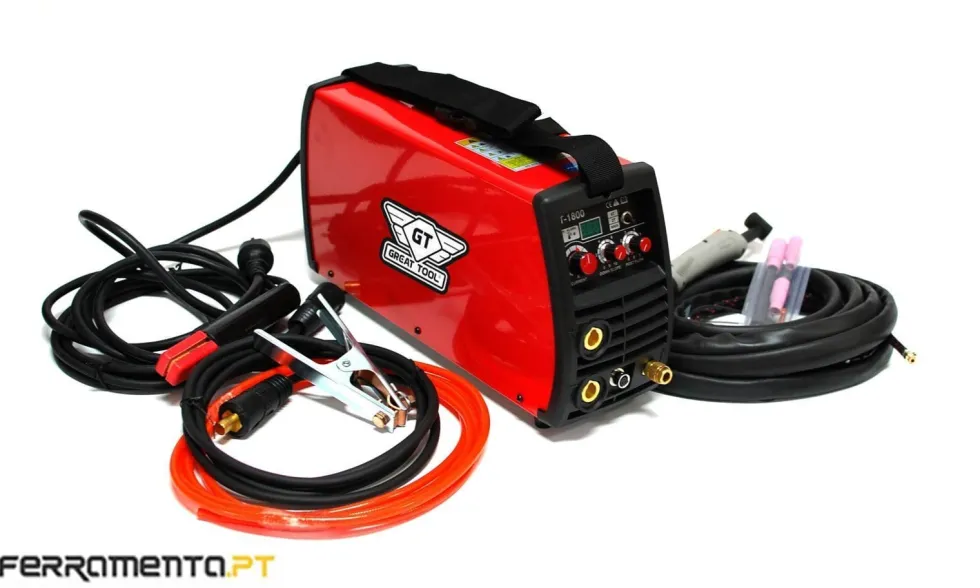 Great Tool Aparelho de Soldar Inverter TIG-MMA GT1800