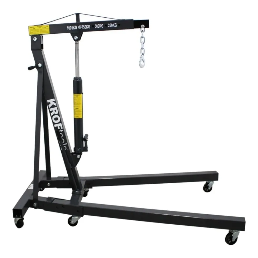 Grua Elevatória Desdobrável 1TN Kroftools KF4860