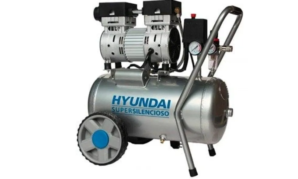 Hyundai Compressor silencioso 750W 24L HYAC24-1S
