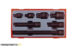 Jogo Acessórios de Impacto 1/2" Teng Tools TT9207