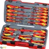 Jogo 18 Alicates e Chaves de Fenda Teng Tools TV18N