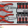 Jogo Alicates, Fendas e TX Teng Tools TTMI16