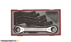 Jogo Chaves Anelares com Roquete Teng Tools TTRORS
