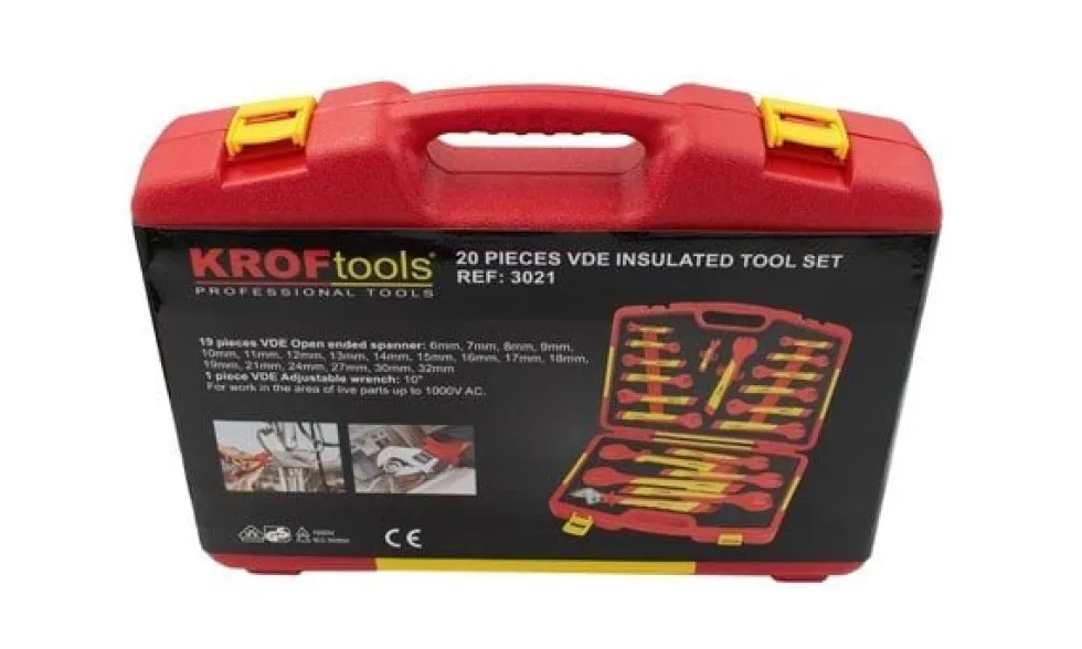 Jogo Chaves Boca e Inglesa Isoladas VDE Kroftools 3021