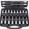 Jogo chaves caixa com bit hex 1/2" 30 peças Kroftools 6030