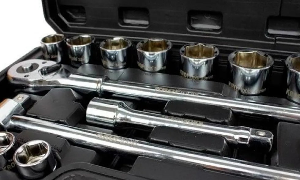 Jogo Chaves Caixa 3/4" 6PT - 21Pcs Kroftools 2123