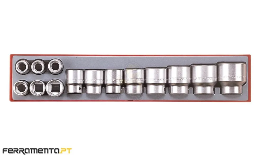 Jogo Chaves Caixa Quadra 3/4" Teng Tools TTX3414