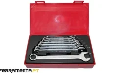 Jogo 8 Chaves Combinadas AF Teng Tools TT3592