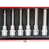 Jogo 8 chaves 1/2” com bit hexagonal longo 4-17mm Kroftools 6100