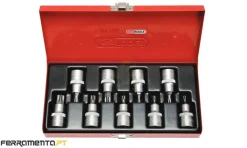 Jogo Chaves de Caixa Bit Torx 1/2" KS Tools 911.1385