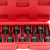 Jogo 9 chaves 1/2” impacto xzn M4-M16 Kroftools 6095