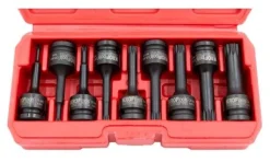 Jogo 9 chaves 1/2” impacto xzn M4-M16 Kroftools 6095