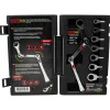 Jogo 8 Chaves Luneta Multiângulos c/ Roquete 8-19mm Kroftools 1130