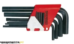 Jogo 9 Chaves Métricas Hex com Suporte Teng Tools 1479MMR