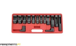 Jogo 14 Chaves para Injectores e Sonda Lambda Kroftools 6717