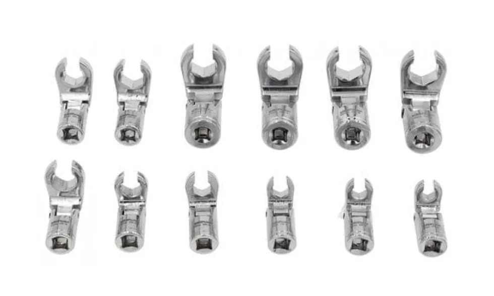 Jogo Chaves Pé de Galo Articuladas 3/8” 8-19mm Kroftools 3830