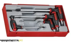 Jogo Chaves T Hexagonais / Esféricas Teng Tools TTHEX7