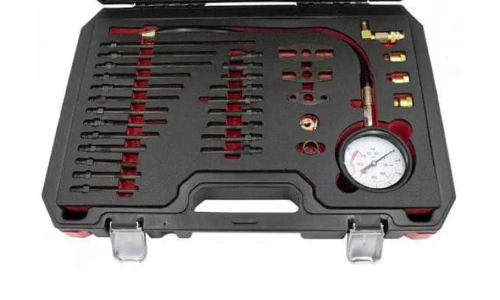 Jogo Compressímetro Diesel c/ Adaptadores Kroftools 8103