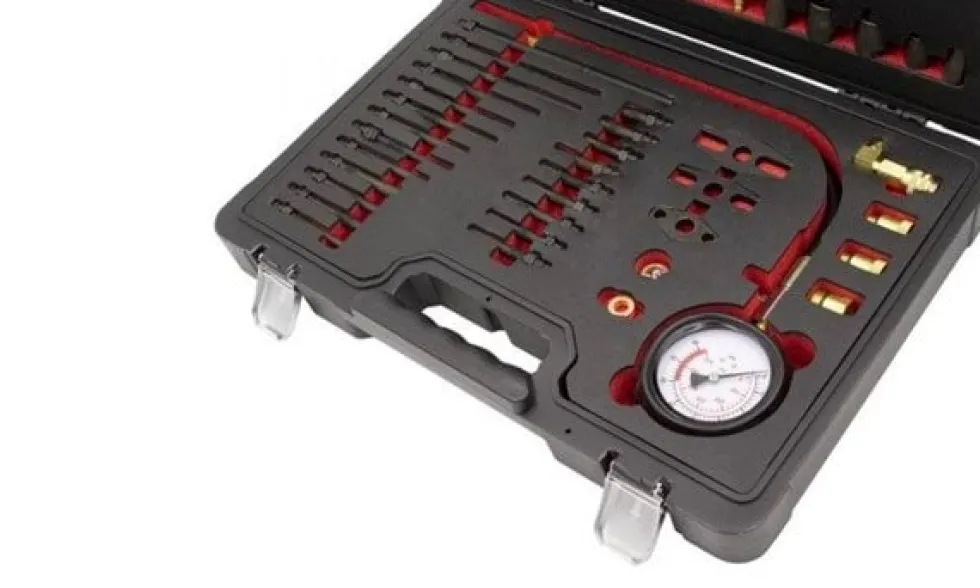 Jogo Compressímetro Diesel c/ Adaptadores Kroftools 8103