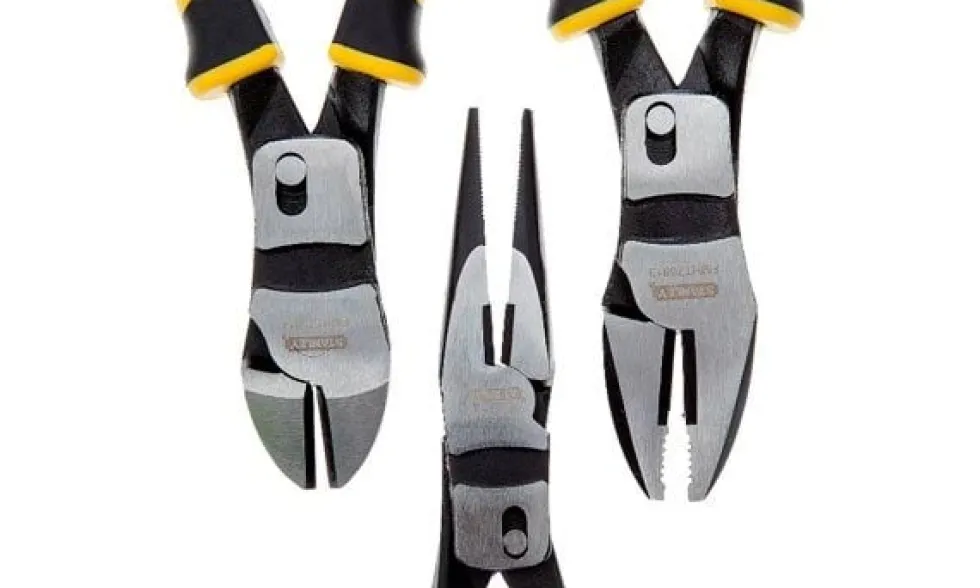 Jogo de Alicates Ação Combinada - 3 Pcs Stanley FMHT0-72415