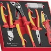 Jogo De 4 Alicates + Faca 1000 V Teng Tools TEDVMB08