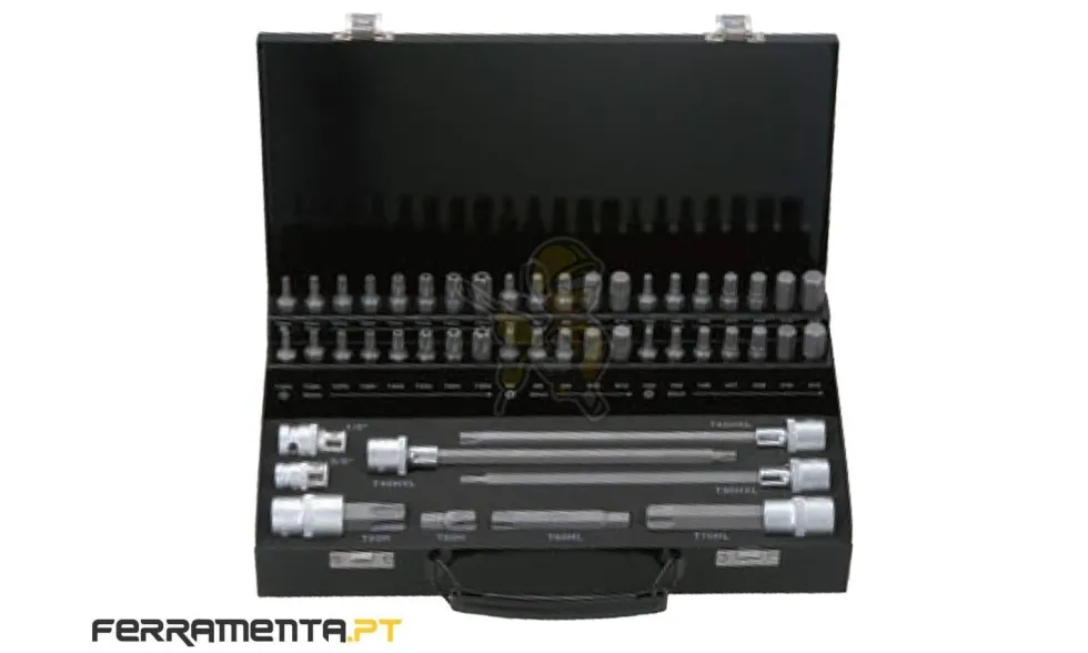Jogo de 49 Bits 10 mm Bahco BE5049
