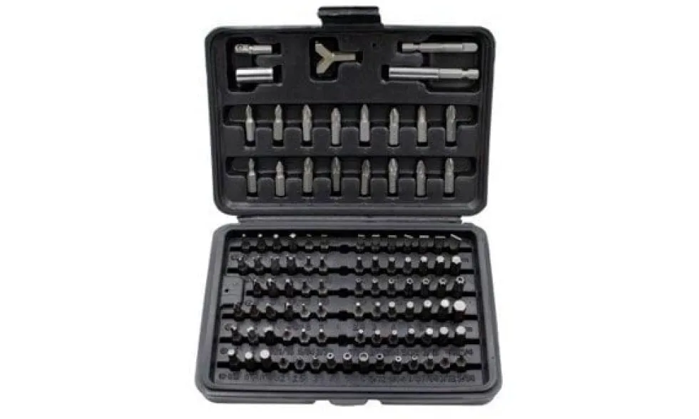 Jogo de Bits 1/4” 100 Unidades Kroftools 2100