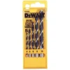 Jogo de 5 Brocas Para Madeira 4 - 10mm Dewalt DT4535-QZ
